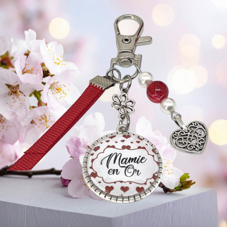 #PorteClés #BijouMamie #MamieEnOr #CadeauOriginal