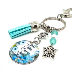 Porte-Clés Personnalisé Prénoms cadeau artisanal Lyne Créa