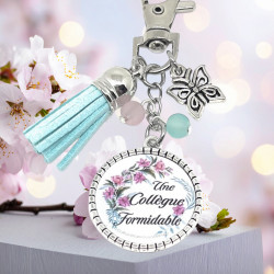 Porte-Clés "Collègue Formidable" - Lyne Créa