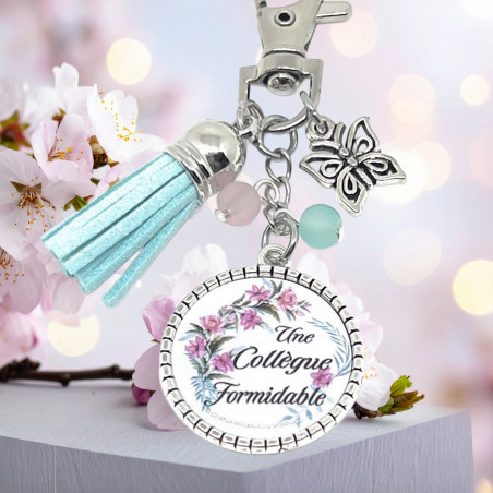 Porte-Clés "Collègue Formidable" - Lyne Créa