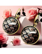 Acheter boucles d'oreilles originales et artisanales Lyne Créa